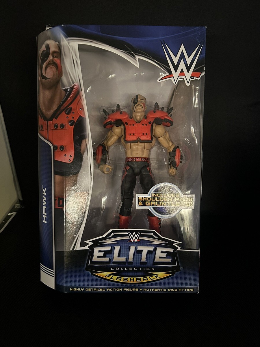 Mattel WWE Elite Wrestling Figure Hawk - Road Warriors | eBay UK