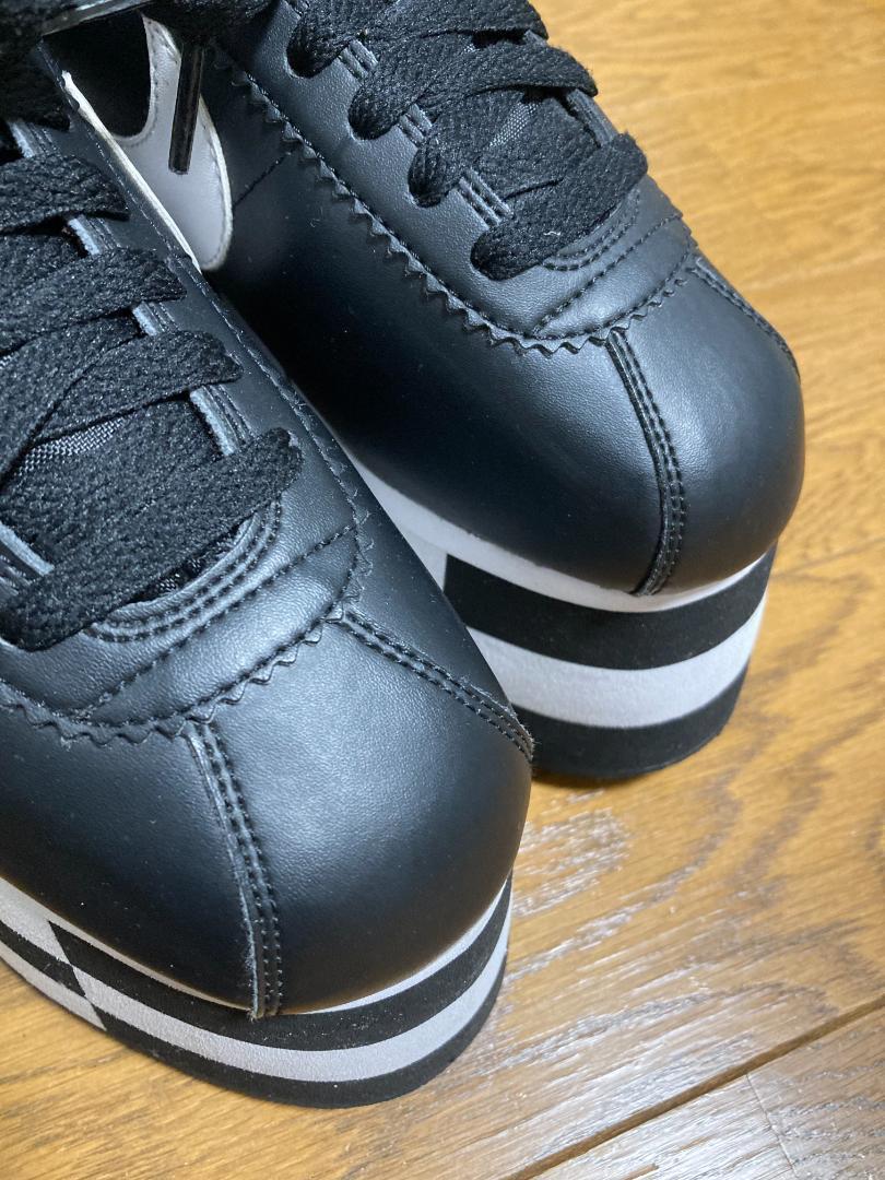 Nike Cortez Platform Comme des Garcons Check Black Women's Nike Cortez Platform Comme des Garcons Check Black Women's