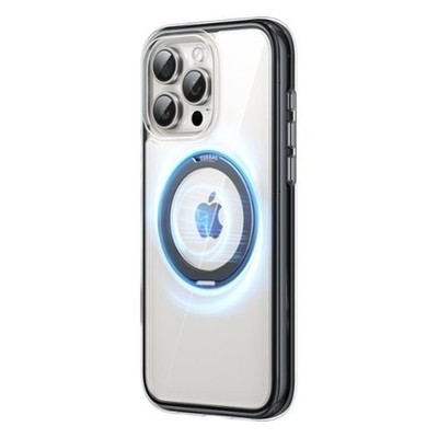 TORRAS - UPRO Ostand SSR AirBounce Case iPhone15 Pro Max - Clear Black