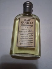 Raw Vanilla For Men Cologne Splash 3.4 FL. OZ. NWB