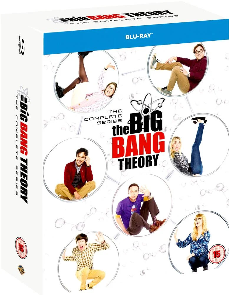 The Big Bang Theory Seasons 1 to 12 Complete Collection Blu-Ray