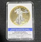 Proof Gold With Platinum Accents Double Eagle Slab