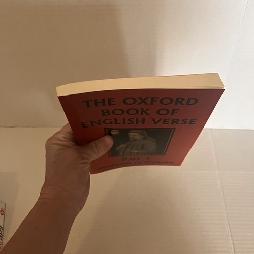 Arthur Quiller-Couch The Oxford Book of English Verse, Part 1 (Paperback) - Picture 4 of 5