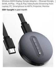 Wireless HDMI Display Dongle Adapter Miracast Dongle, DLNA, AirPlay - NEW