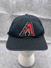 Arizona Diamondbacks Hat Cap Strap Back Youth Black 100 Cotton MLB Embroidered