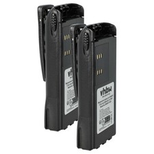 2x Batteria per Motorola GP338 GP339 GP329 GP330 GP340 GP360 GP380 2600mAh 7,4V