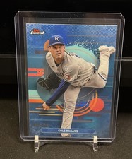 2025 Topps Finest Cole Ragans Blue Refractor /250 Royals