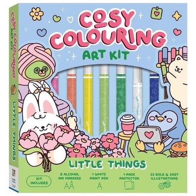 Art Maker Cosy Colouring Little Things Kit - 9781488971181