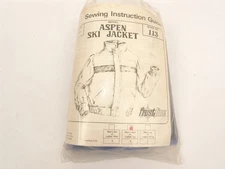Vintage Frostline Sewing Kit Aspen Ski Jacket Royal Blue Men's Med Ladies Lg