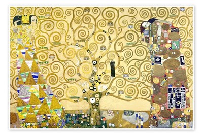 Poster Entwurf für den Stoclet-Fries - Gustav Klimt