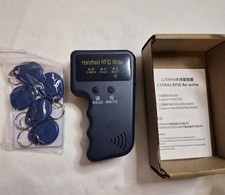 Handheld RFID ID Card Copier Key Reader Writer Duplicator 125KHz 5PCS Tags US