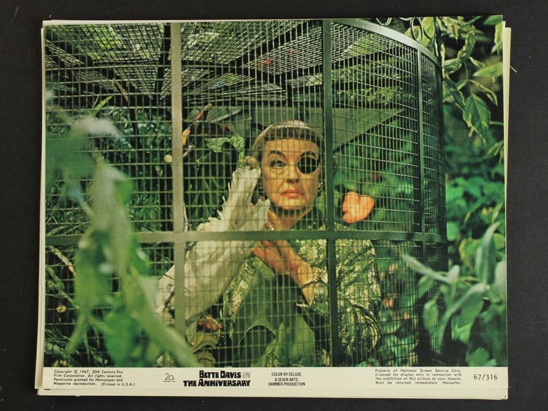 SUPER RARE!! 1967 ORIG 8X10 COLOR PHOTO Bette Davis James Cossins Jack Hedley
