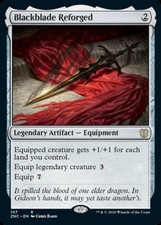 Blackblade Reforged - Light Play MTG Commander 2020 Zendikar Rising
