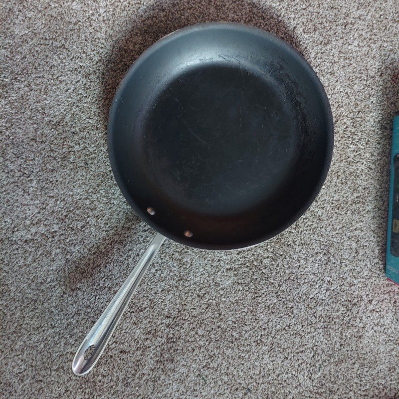 All-Clad 12-inch Stainless Steel Non-Stick Fry Pan