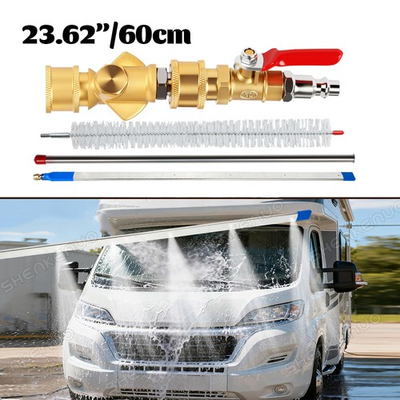 #ad Portable Radiator Cleaning Wand Dual use Power Washer Wand Quick Washer Tool US $43.99