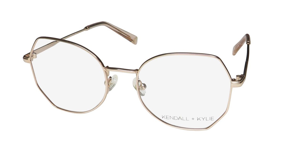 NEW KENDALL + KYLIE KKO145 JOANNA GLASSES METAL & PLASTIC