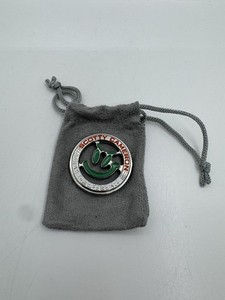 Pendentif yin yang bleu et doré - Mosaik bijoux indiens - y1