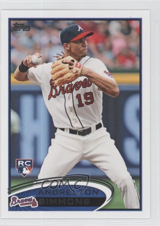 2012 Topps Update Andrelton Simmons #US232 1g3