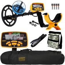 Garrett ACE 300 Metal Detector with Headphones, Carry Bag, Pouch, Digger