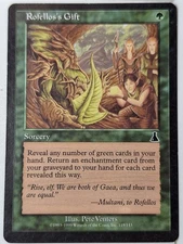 Rofellos's Gift - Urza's Destiny - Magic the Gathering MTG Nice!