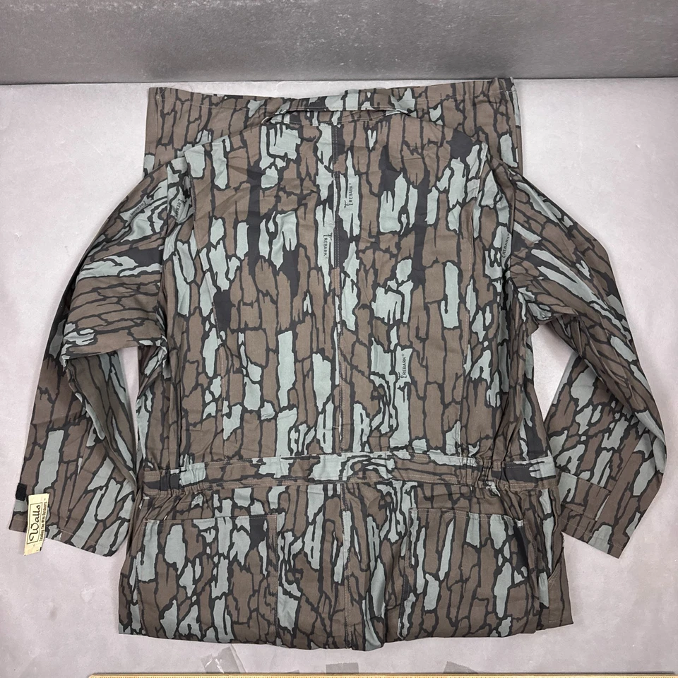 Винтажные настенные комбинезоны мужские 2XL камуфляж TreBark неиспользованный запас охота легкий олень - Изображение 4 из 4