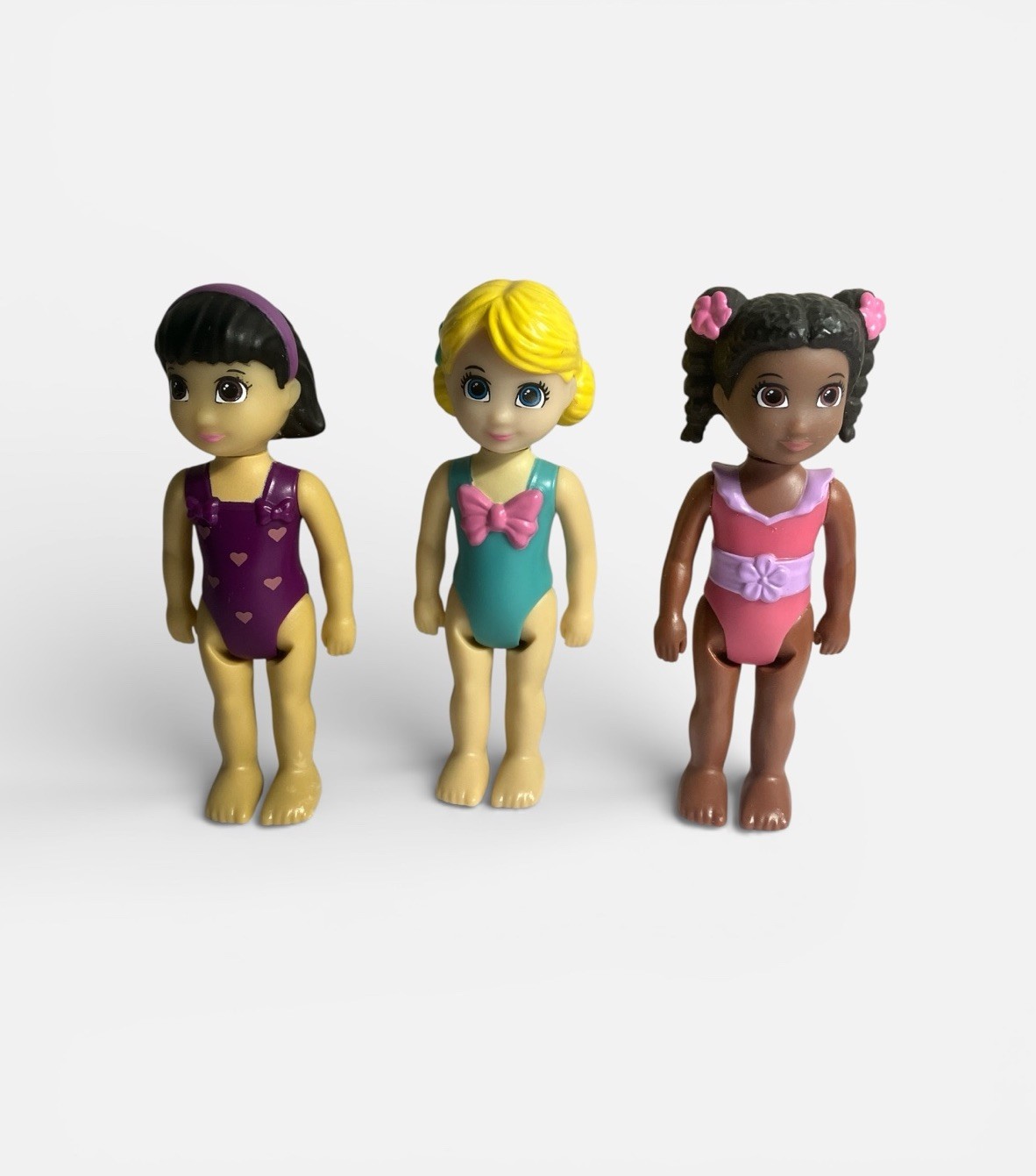 (3) Bath Toys Doll Replacement