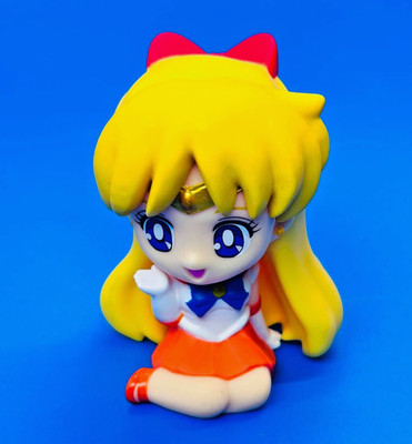 Sailor Moon VENUS Mina Aino Rela Cot Mini Figure Anime Game Toy
