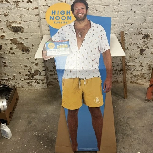 Dave Portnoy life size stand up High Noon advertisement