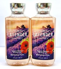 2 Pack Bath  Body Works French Lavender  Honey Shower Gel Wash Retired