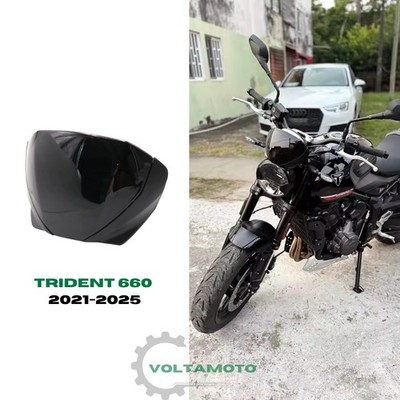 Windschutzscheibe Windschutzscheibe niedrig schwarz glänzend Triumph Trident 660 2021 - 2025
