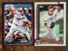 2024 McKenzie Gore (SP): Topps S1 - Team Color Border Variation SP/Sand Glitter 