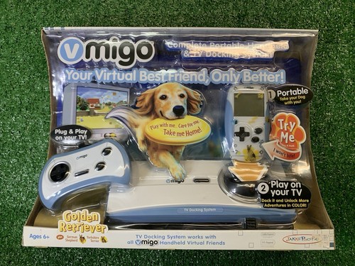 VMIGO Jakks Pacific Virtual Best Friend - Golden Retriever -NEW OPEN BOX DOG PET - Picture 1 of 10