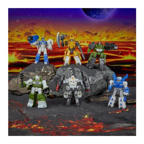 Hasbro Transformers Legacy United Dinobot Dinoking 6 Figure Combiner Set - Picture 6 of 6