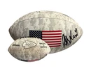 Kansas City Chiefs Andy Reid Signed Salute To Service Football JSA Certified