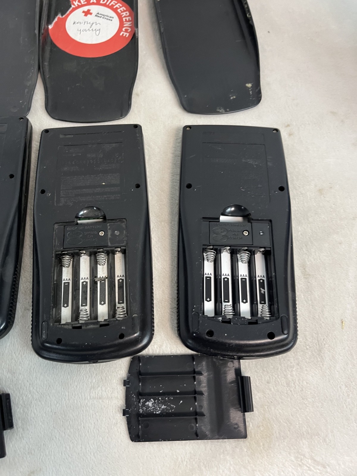 Texas Instruments TI-83 Plus and TI-83 Parts Lot of 6