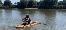 ROWonAIR Universal Rowing Stand up Paddle Board Sliding Seat Rowing clip on.
