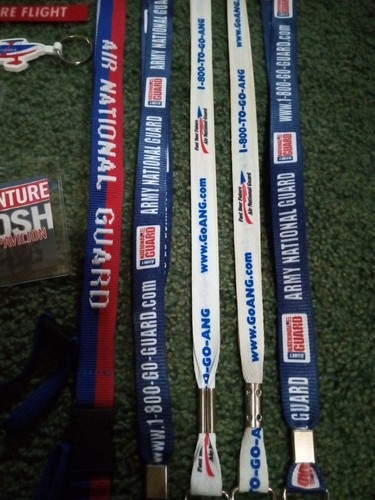 Air Force National Guard Memorabilia Lot Of 19 Lanyards Pins Keychains Ect Rare - Picture 3 of 18