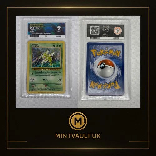 Scyther 006/034 Venusaur & Lugia ex Deck Holo ACE 9