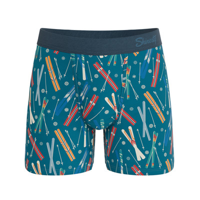 Shinesty ''Ski In Ski Out'' Retro Ski Ball Hammock  Pouch Underwear