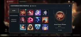 Wild Rift - Grand Master Account lv 187