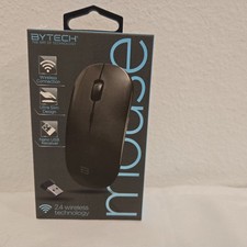 BYTECH Wireless Optical Ultra Slim Mouse-Black