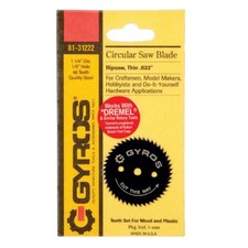 Gyros Tools 81-31222 Spring Steel Circular Ripsaw Blade 48 TPI x 1-1/4 Dia. in.