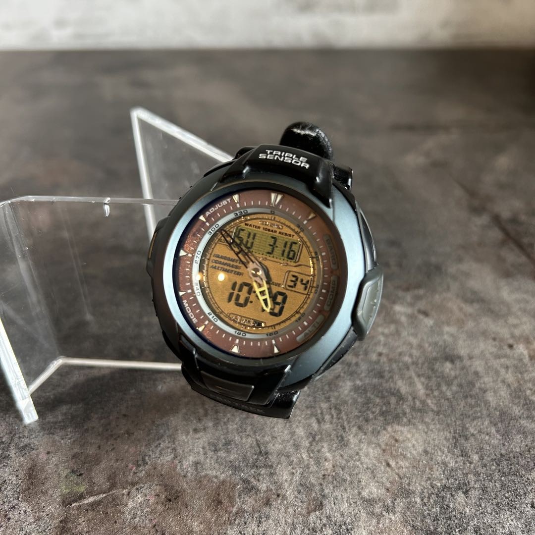 カシオ プロトレックPRO TREK PRG-60LJ デジタル腕時計 Casio Protrek Prg-60Lj Digital-Analog Quartz Men Pro Trek
