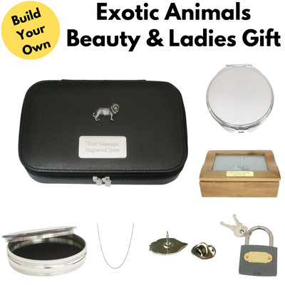 Exotische Tiere Damen Schönheit & personalisierter Schmuck Geschenke