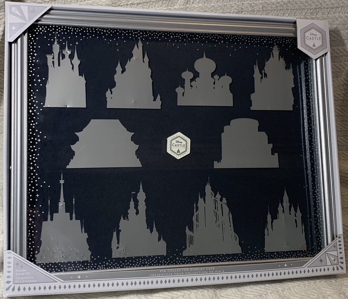 Disney Store Princess Castle Collection Pin Display Case