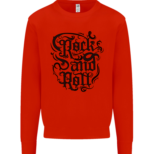 Rock and Roll Music Kids Sweatshirt Jumper - Picture 22 of 66