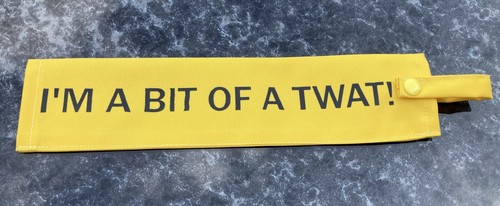 HIGHLY VISIBLE DOG LEAD SLEEVE NERVOUS REACTIVE OR ANY TEXT GREEN YELLOW BLUE - Bild 11 von 43