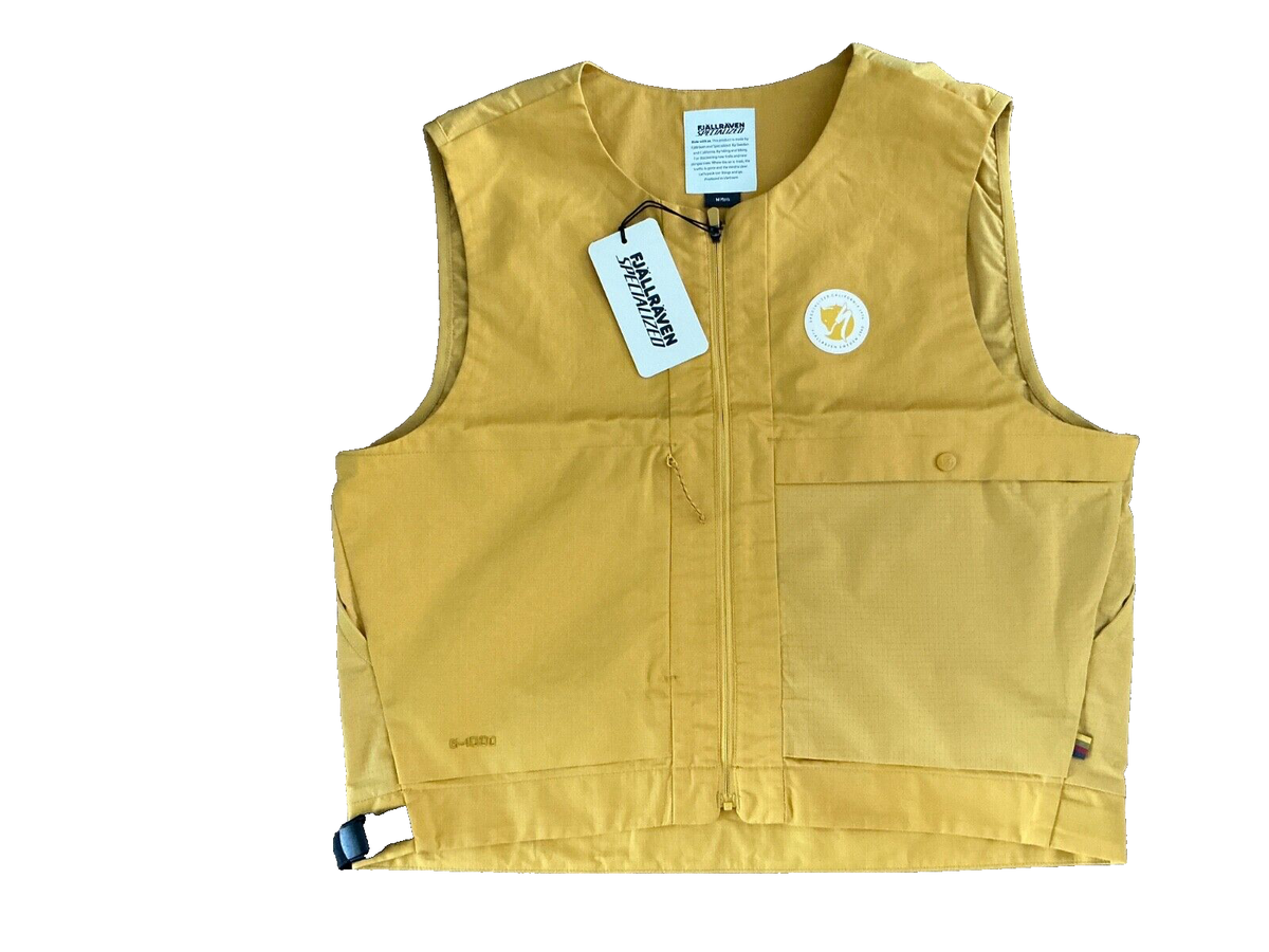 FJALLRAVEN Specialized Ochre S/F GEAR Full Zip VEST Jacket Mens