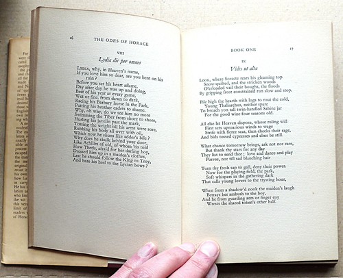 1947 THE ODES OF HORACE Edward Marsh ENGLISH text HB VGC DJ Macmillan - Imagen 2 de 2