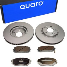 QUARO Bremsscheiben Bremsbeläge Vorne für HYUNDAI i30 i40 ix35 KIA Sportage SL